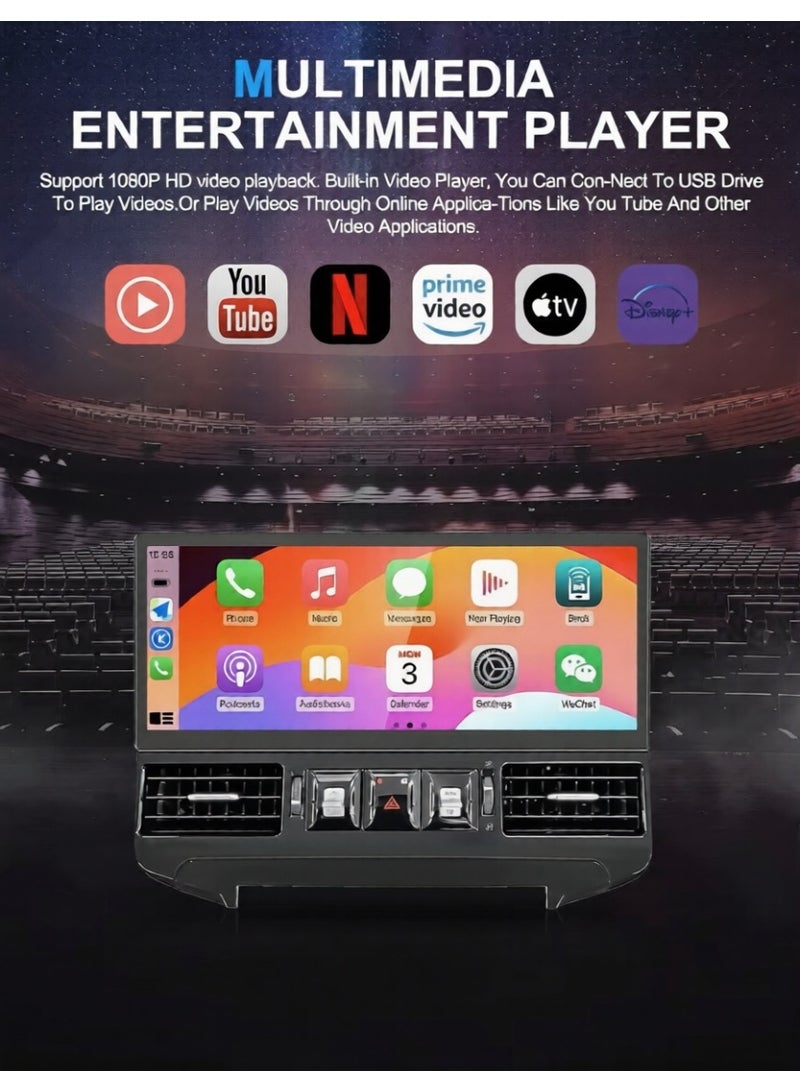 فيريكس نظام ستيريو سيارة أندرويد بشاشة 17 بوصة لسيارة تويوتا لاند كروزر LC200 موديلات 2008-2020 (GXR وVXR) | ذاكرة وصول عشوائي 6 جيجابايت، ذاكرة تخزين داخلية 128 جيجابايت | يدعم Apple CarPlay وAndroid Auto لاسلكيًا | وحدة تحكم رئيسية بشاشة لمس للملاحة مع دعم نظام التحكم بالمناخ - Image 2